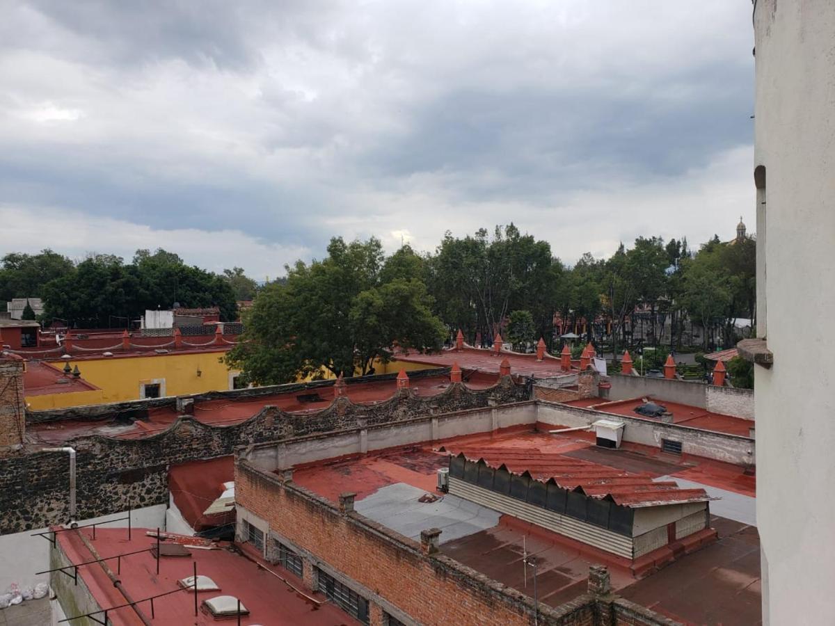 Loft Terraza Coyoacan Vista Plaza Kiosco Depa 50M2 Daire Meksika Dış mekan fotoğraf